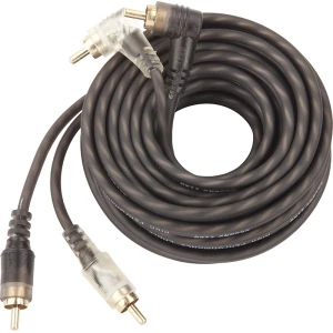Signalni kabel Ground Zero GZCC 5.1XLC za avto audio, 5 metrov dolžine.