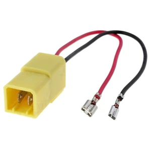 Avtomobilski adapter za priklop zvočnikov, 2-vodni kabel, ženski konektor.