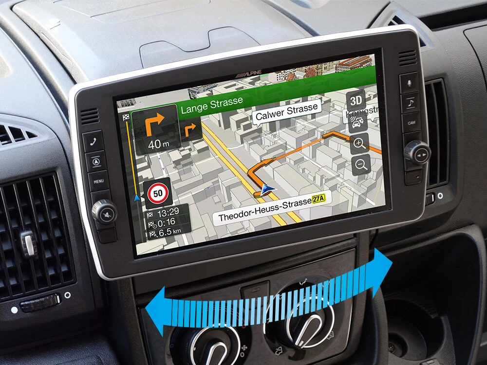 Alpine X903D-DU2 navigacijski sistem z multimedijo za avtomobile.
