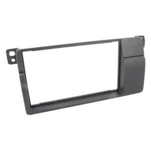 Avto radio okvir za BMW 3 E46 (98-2005), 2-din montaža, kakovostna plastika.