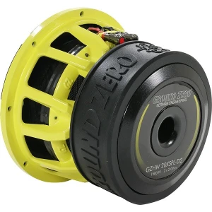 Visokokakovostni subwoofer Ground Zero za avtozvočenje.