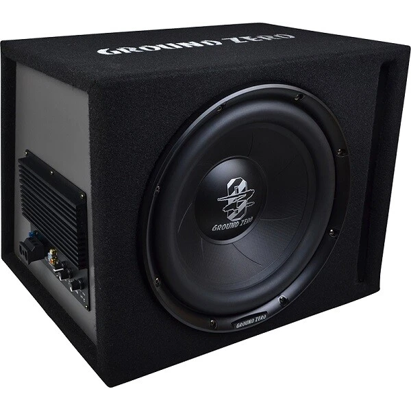 Močvirski zvočnik Ground Zero za avto, visokokakovostni subwoofer za globok bas.