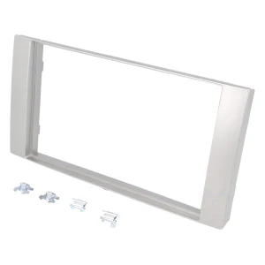 Avto multimedijska maska za Ford Focus, Fusion, Fiesta, Transit, Mondeo, Galaxy, Transit 2-din, siva.