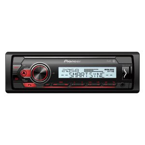 Avtoradio Pioneer MVH-MS410BT za čolne in marine, vodotesen avtoradio z Bluetooth in FM/AM sprejemni.