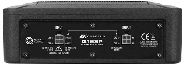 Močan avtozvočni sistem Quantum QX 268P za vrhunsko avdio izkušnjo.