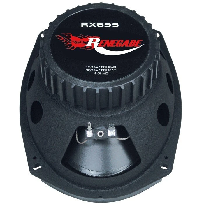 Avtozvočnik Renegade RX693 za globok bas in visoke tone, 150W RMS.