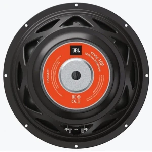 JBL Harman 12-palčni avto subwoofer za močno bass glasbo.