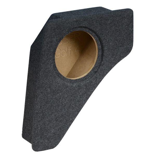Vozlišče za subwoofer VW Golf 4, izdelano iz trpežnega materiala za optimalno zvočno izolacijo.