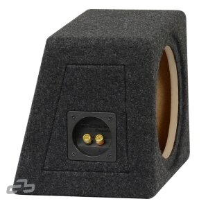 Ohišje za subwoofer 20cm, 8 litrov, z zvočno izolacijo za optimalno delovanje.