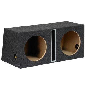 Ohišje za subwoofer 2 x 30cm / 2 x 50l / bassrefleks slot port