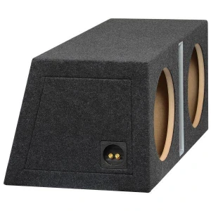 Ohišje za subwoofer 2 x 30cm z bassrefleks slot port.