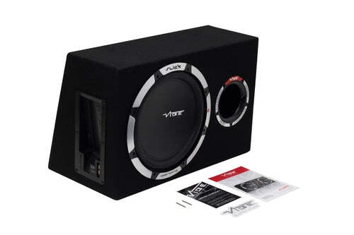 Aktivni subwoofer v ohišju Vibe SLICKV12A-V2 za močno bass glasbo.