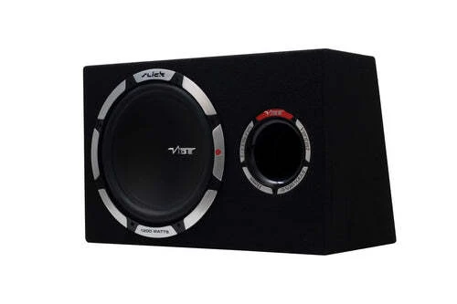 Aktivni subwoofer Vibe SLICKV12A-V2 za močno bass glasbo in izboljšano avdio izkušnjo.