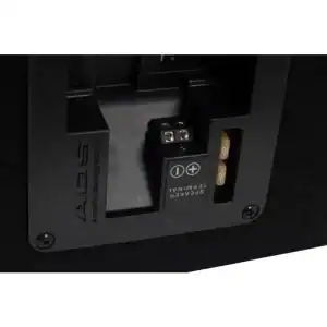 Vibe SLICKV12-V2 subwoofer v ohišju za močno bass zvok in kakovostno avdio izkušnjo.