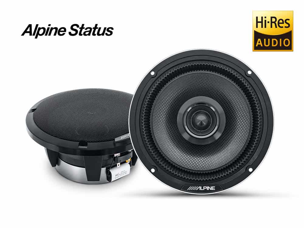 Avtozvočniki Alpine HDZ-65 za vrhunski zvok v avtomobilu.