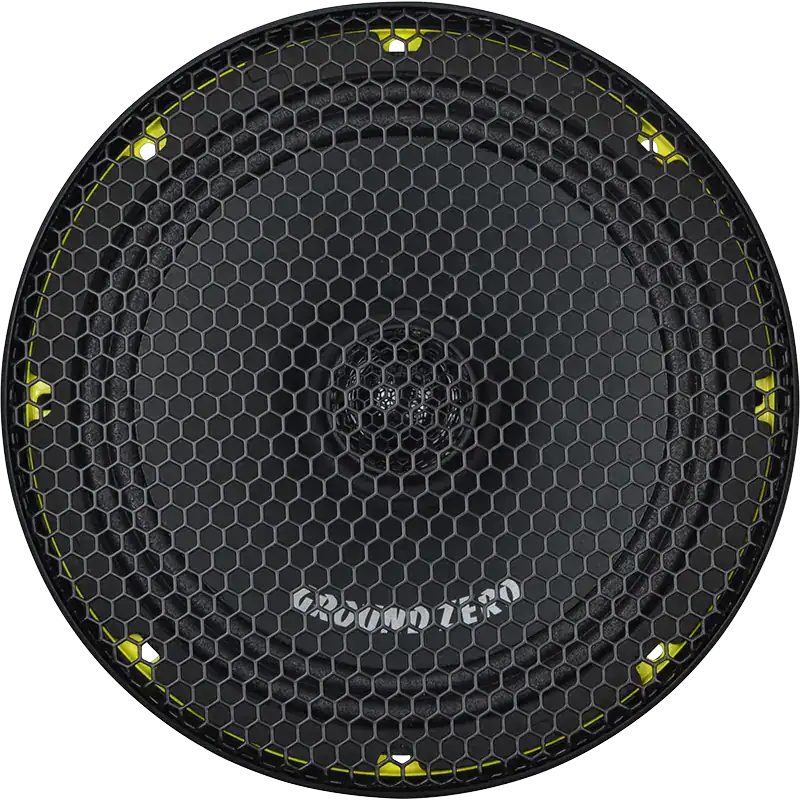 Avtozvočnik Ground Zero GZCF 8.0SPL za visoko zmogljivo bass glasnost.