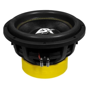 Visokokakovosten ESX QXE12D2 subwoofer za močno bass glasbo.