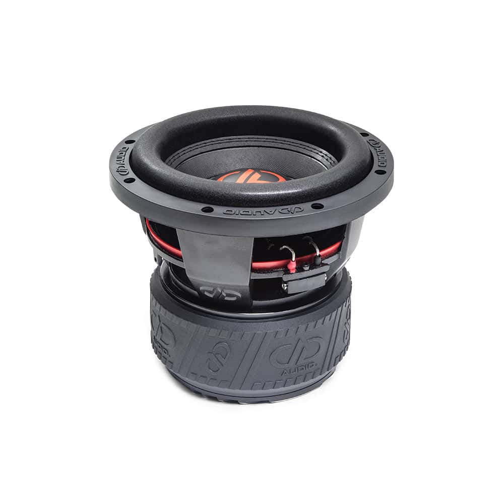 Digital Designs 608F-D4 subwoofer za močno bass zvok v avtomobilu.