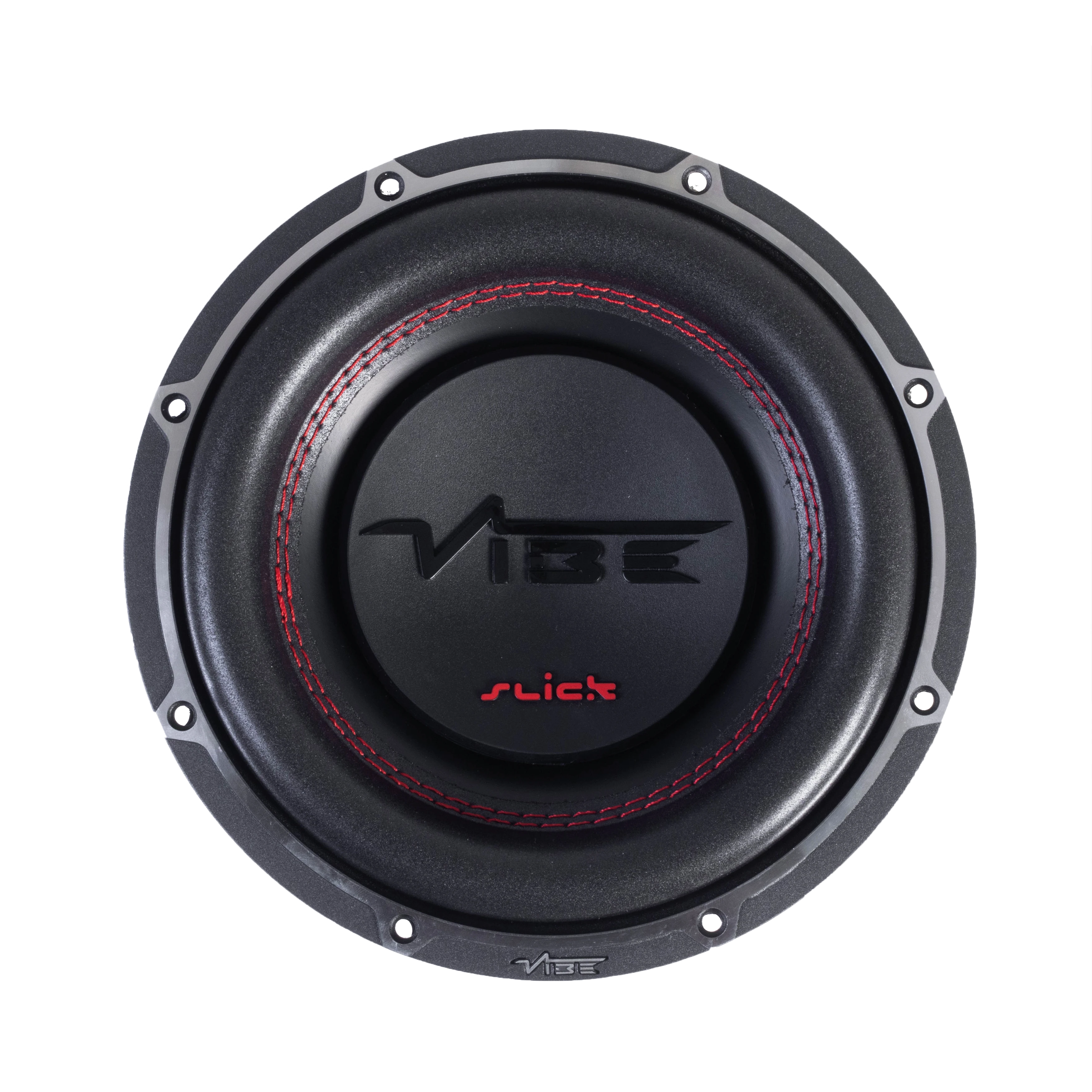 Vibe SLICK8D2-V3 subwoofer for car audio systems, high-performance bass speaker.