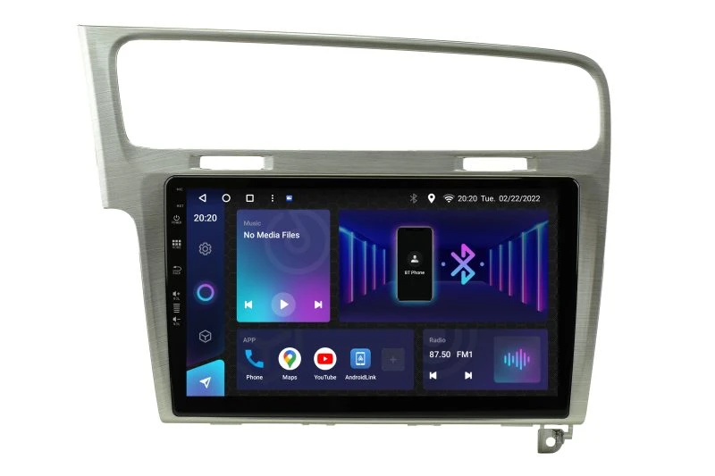Avtoradio za Volkswagen Golf Mk7 z Androidom, 10-palčni zaslon, 4GB RAM, 64GB shrambe.