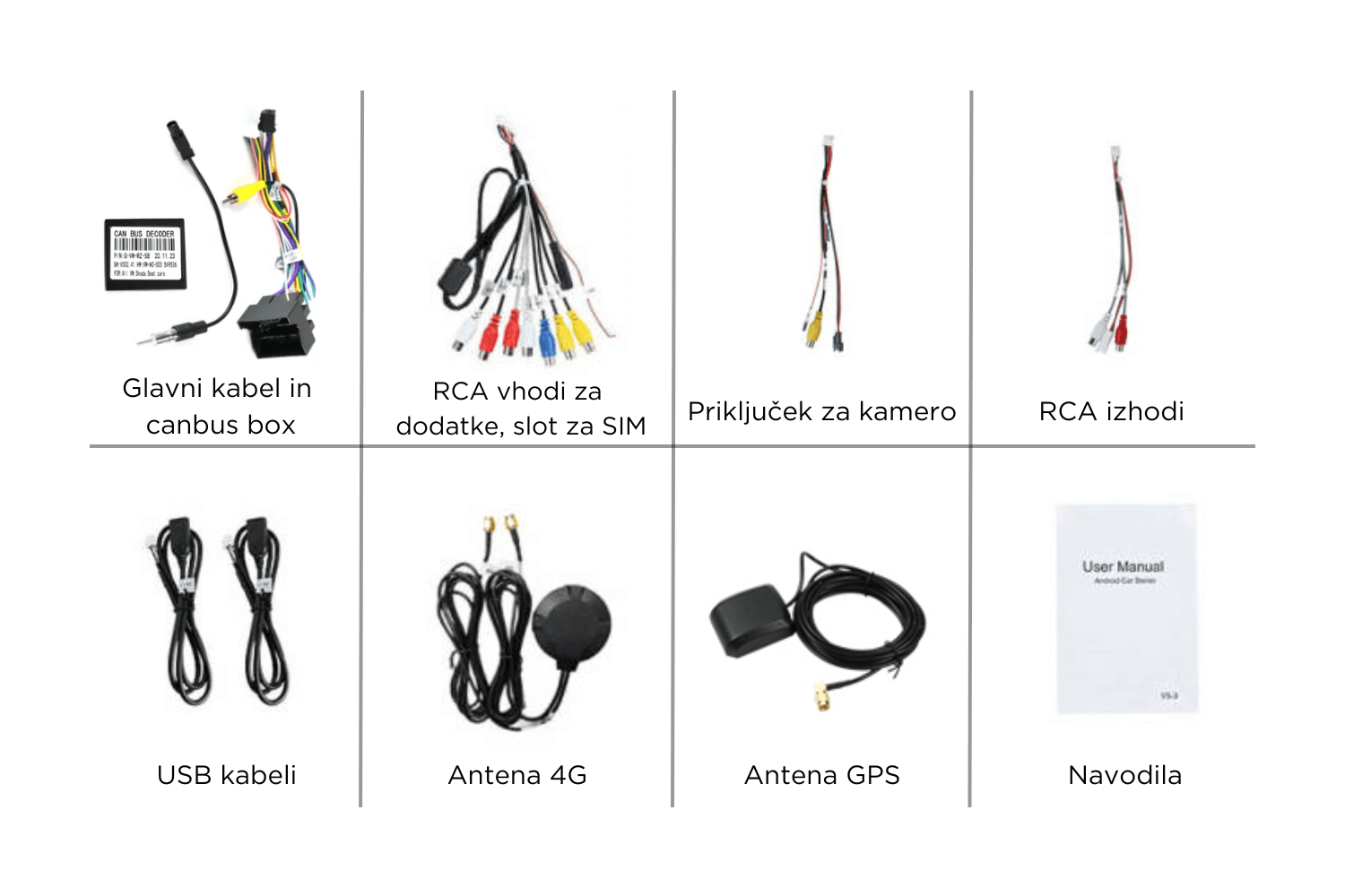 Android Avtoradio za Mercedes Vito3 - 10˝ 8GB / 128GB - slika 5