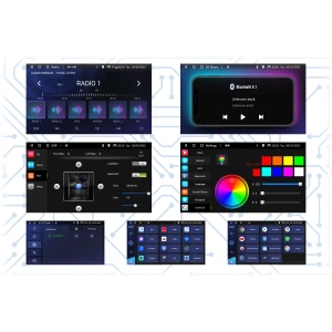 Avtoradio za Volkswagen Tiguan Mk2, 10-palčni zaslon, 4GB RAM, 64GB pomnilnika, Android, Bluetooth,.