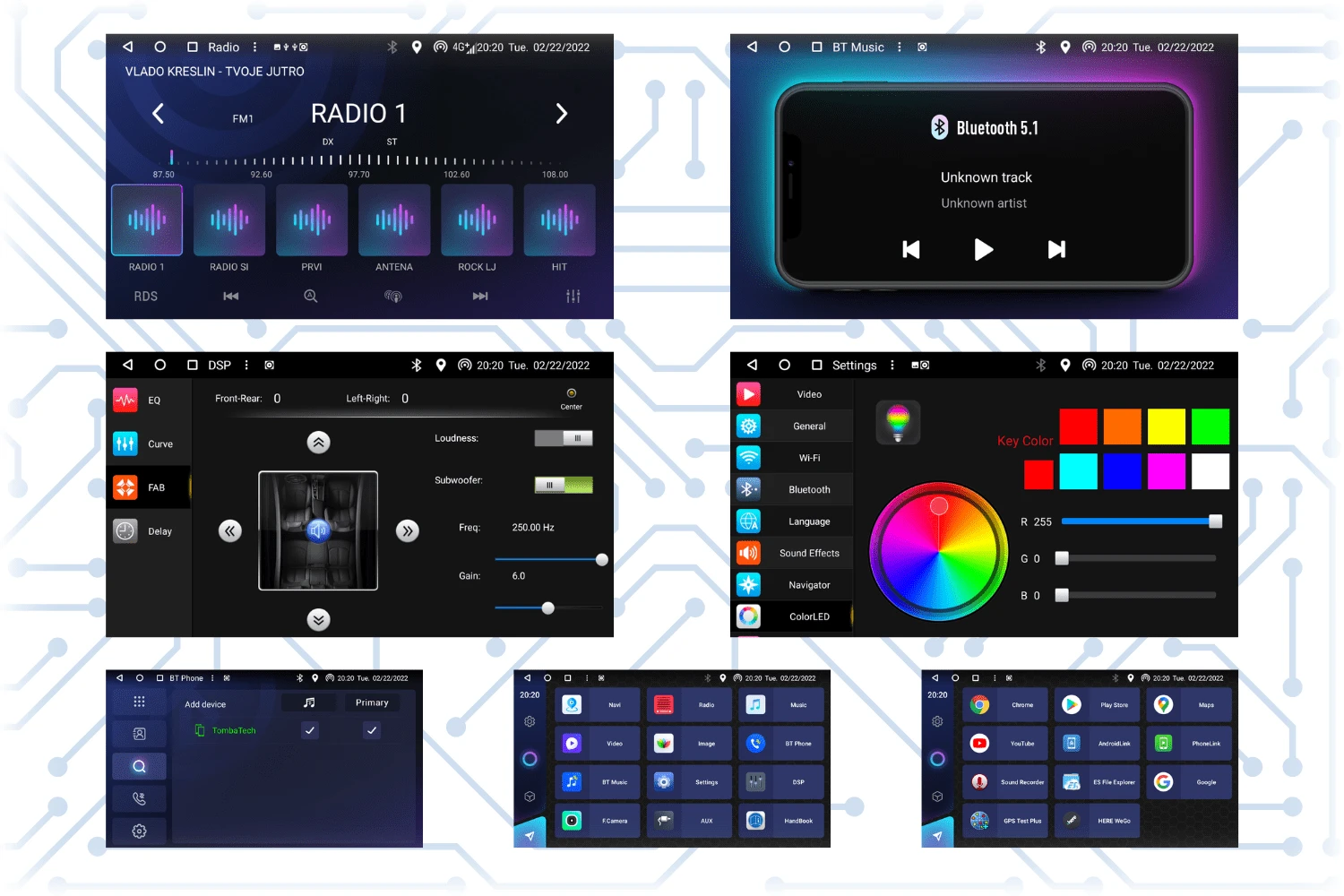 Android Avtoradio za Mitsubishi Outlander - 10˝ 2GB / 32GB - slika 3