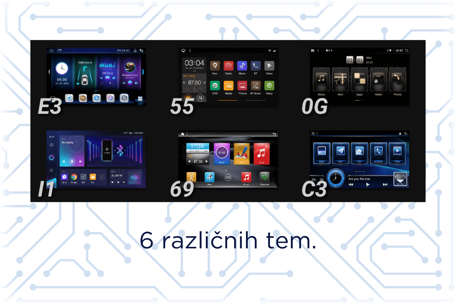 Avtoradio za Seat Altea, 9-palčni zaslon, 2GB RAM, 32GB pomnilnika, Android sistem.