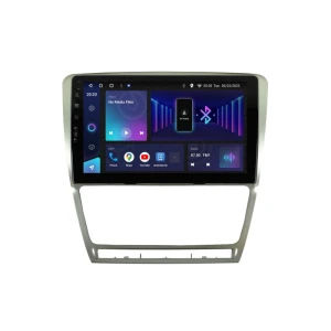 Avtoradio za Škoda Octavia 2, 10-palčni Android, z 8GB RAM in 128GB shrambe.