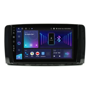 Avtoradio za Mercedes R-Class, 9-palčni zaslon, 8GB RAM, 128GB shranjevanja.