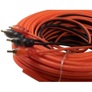 Kabel Edge EDC-AK820 10mm2 za avdio in napajanje, visokokakovostni kabli za avtomobilski avdio siste.