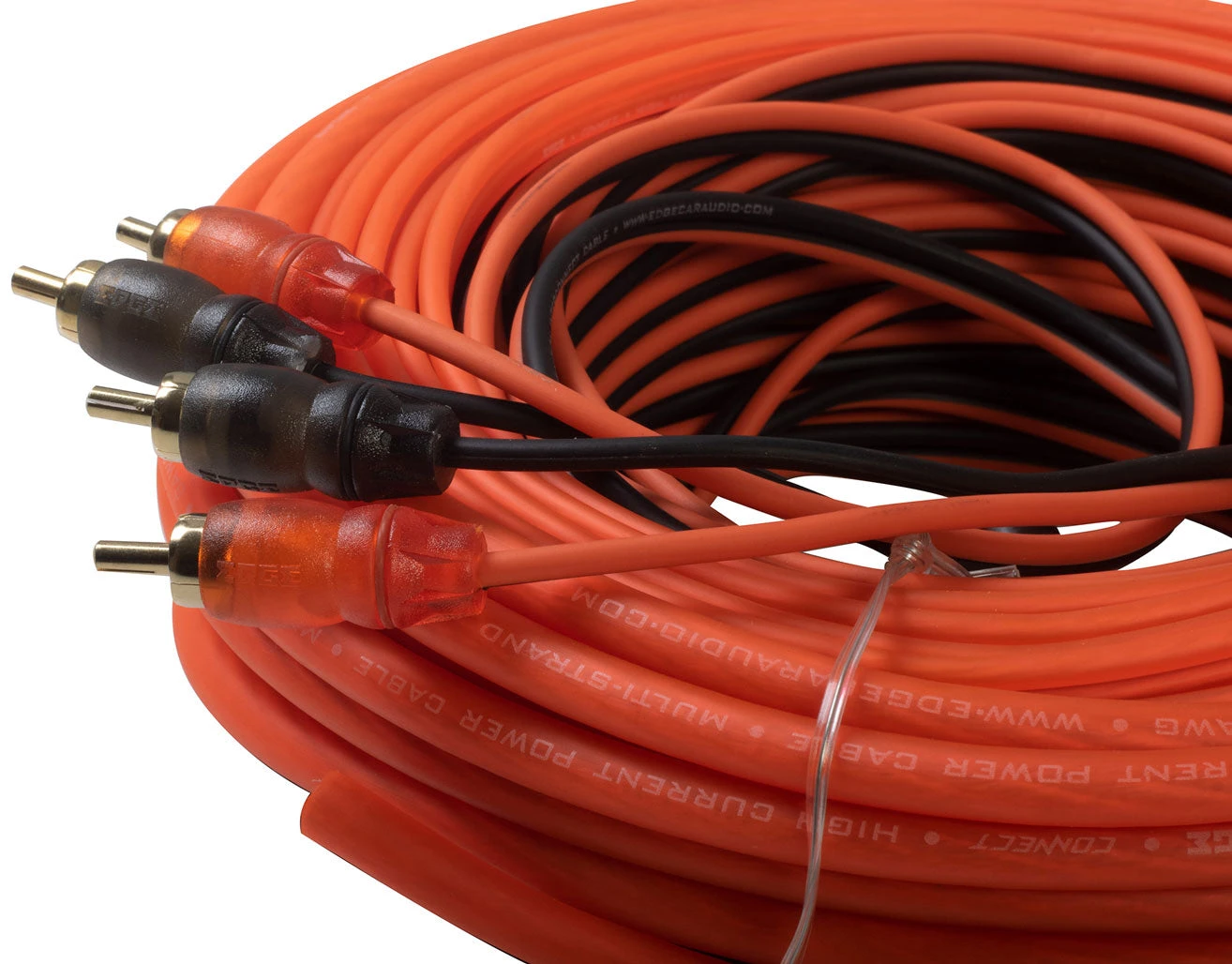 Kabel Edge EDC-AK820 10mm2 za avdio in napajanje, visokokakovostni kabli za avtomobilski avdio siste.