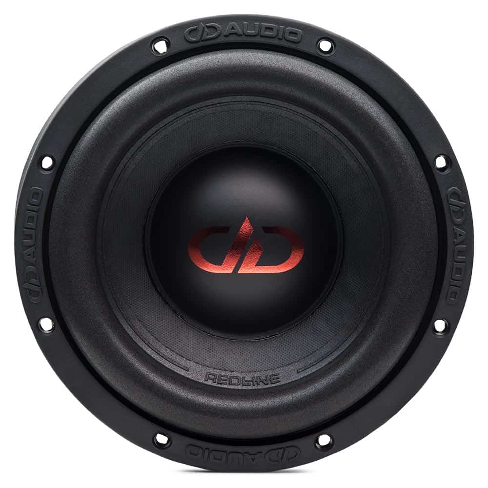 Digital Designs 508E-D4 subwoofer for car audio systems.