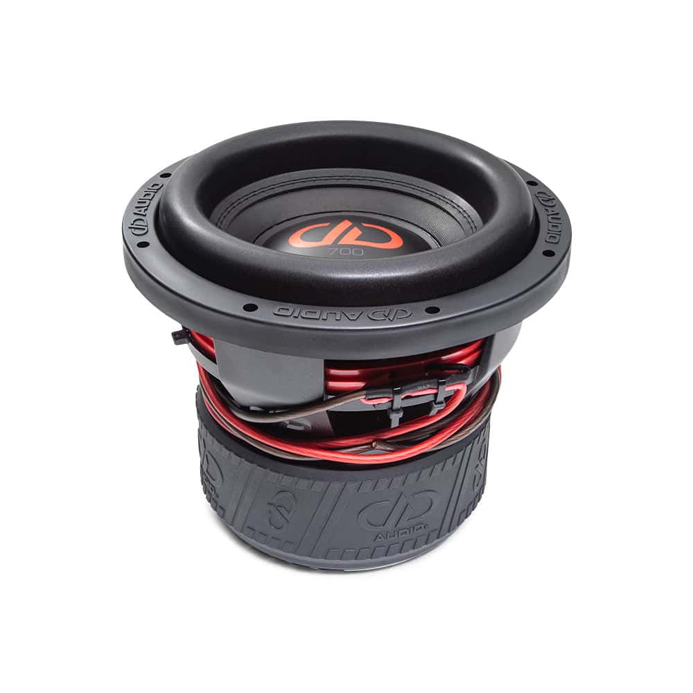 Digital Designs 710F-D2 subwoofer for high-performance car audio systems.