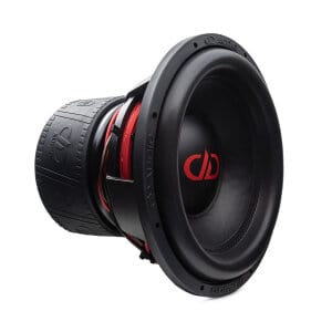 Digital Designs 815F-D1 subwoofer for high-performance car audio systems.