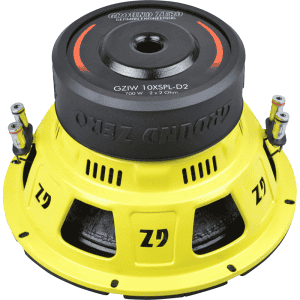 Grozden Ground Zero subwoofer GZIW 10XSPL-D2 za vrhunski zvok in močno bas linijo.