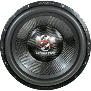Subwoofer Ground Zero GZNW 38C za močno bass glasbo.