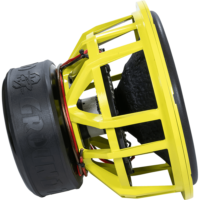 GZNW 38SPL-D1 Ground Zero subwoofer za močno bass glasbo.