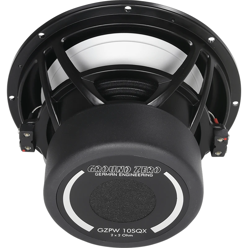 Ground Zero GZPW 10SQX subwoofer for car audio systems.