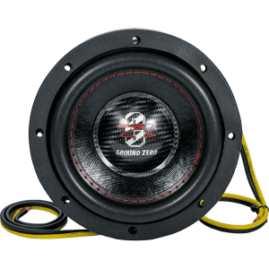 Subwoofer Ground Zero GZHW 16-D2 za močno bass glasbo.