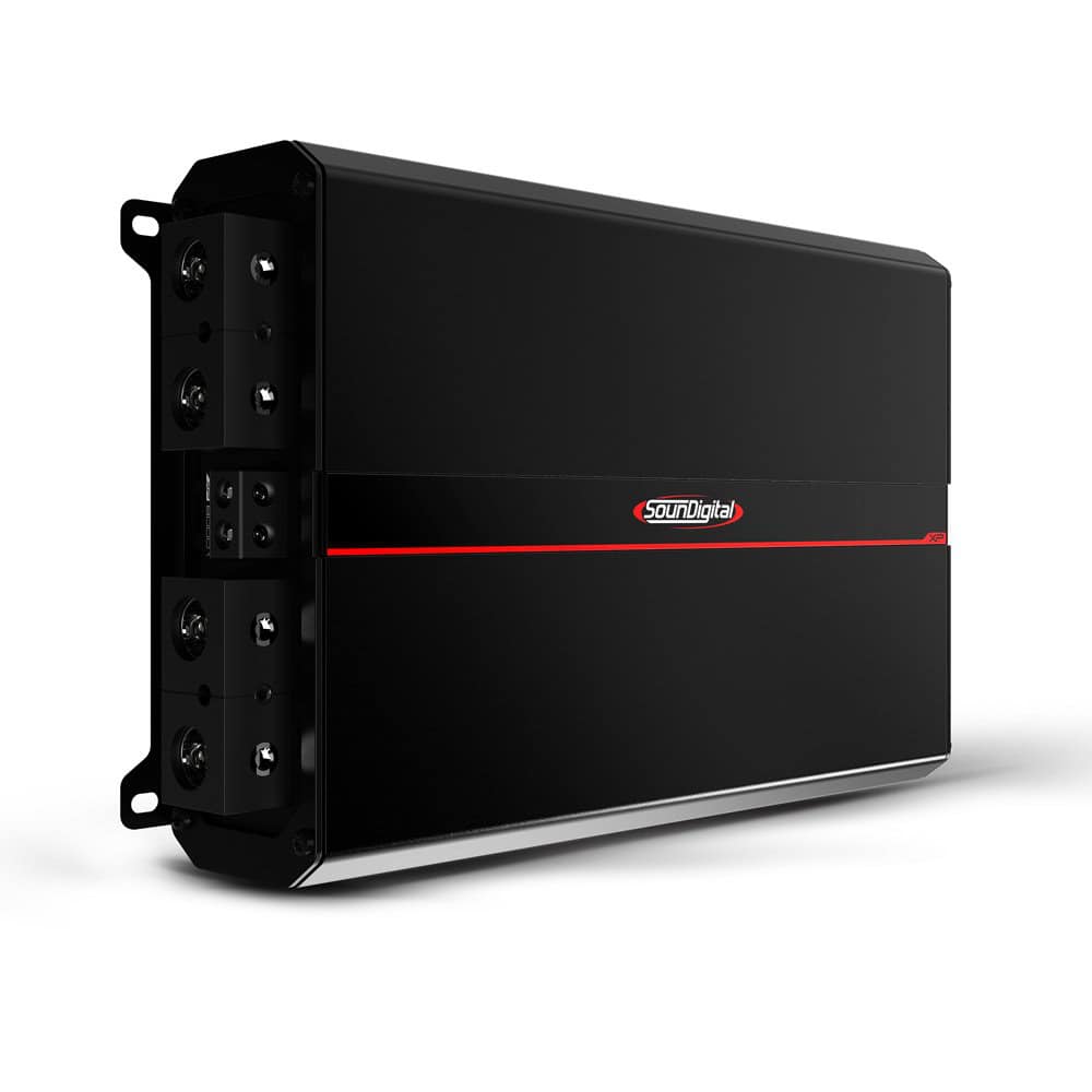 Avtoojačevalec SounDigital SD8000.1 XP 2OHM za močno avdio izkušnjo.