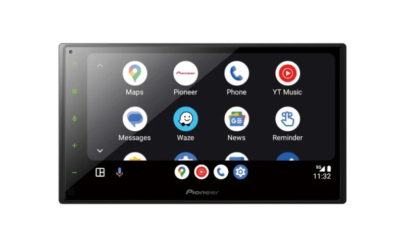 Pioneer avtoradio SPH-DA150BT z zaslonom na dotik za avtomobilsko avdio opremo.