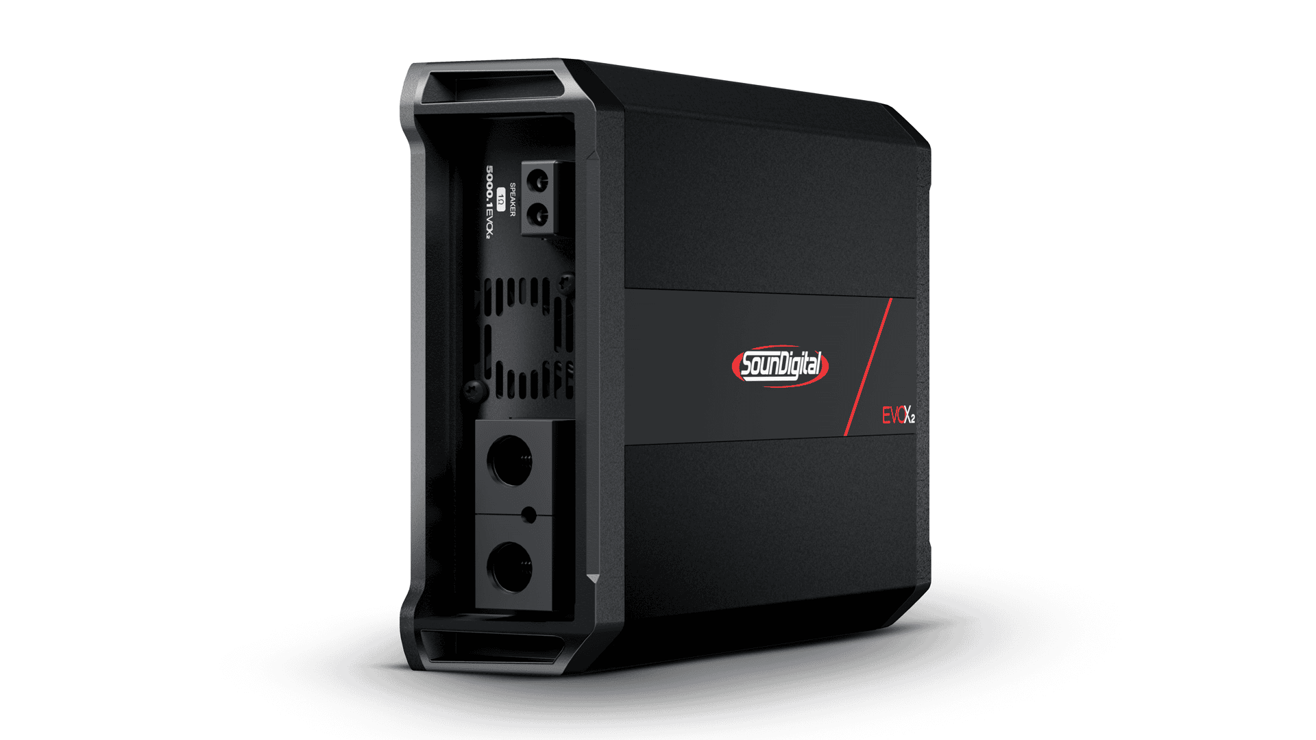 Avtoojačevalec SounDigital SD5000.1 EVOX2 za močno avdio opremo.