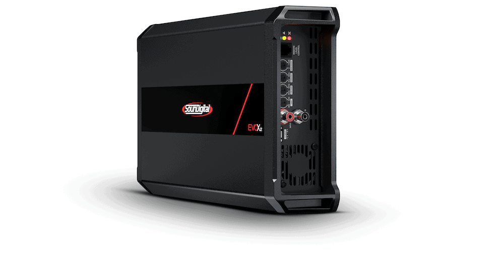 Avtoojačevalec SounDigital SD8000.1 EVOX2 za močno avdio izkušnjo.