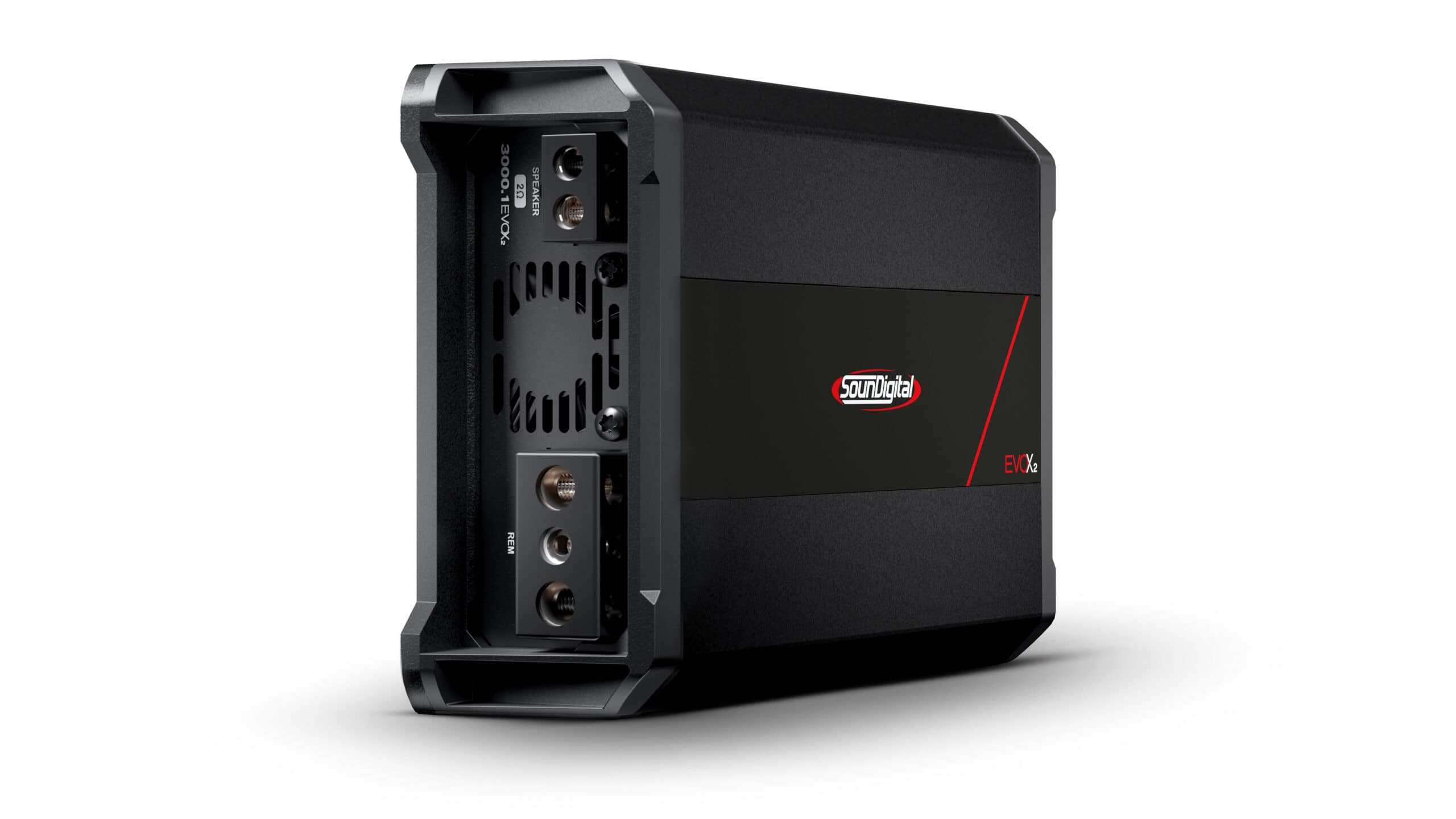 Avtoojačevalec SounDigital SD3000.1 EVOX2 za močno avdio opremo.