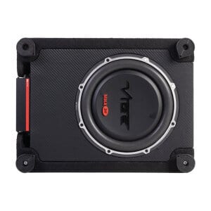 Aktivni subwoofer v ohišju Vibe BA10ASQ-V4 za močno bass glasbo.