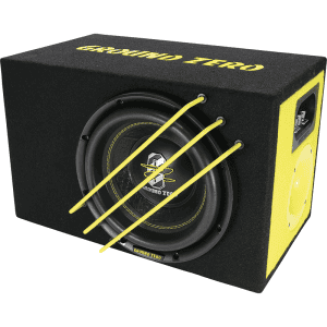 Močna bas enota SounDigital SD800.1 EVO5.0 z Ground Zero GZRB 25SPL.