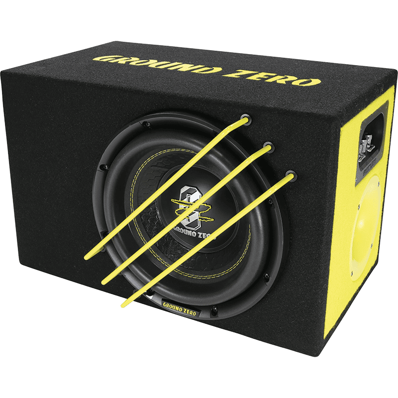 Močna bas enota SounDigital SD800.1 EVO5.0 z Ground Zero GZRB 25SPL.