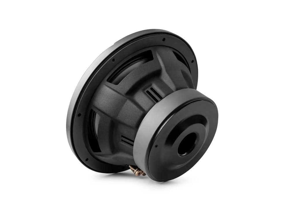 Visokokakovosten subwoofer Alpine S2-W10D2 za močno bass glasbo.