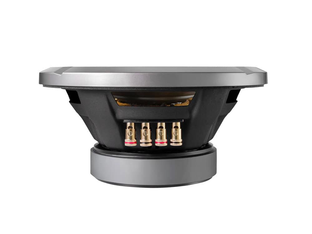 Subwoofer Alpine S2-W10D2 za globok bas in visoko kakovost zvoka v avtomobilu.